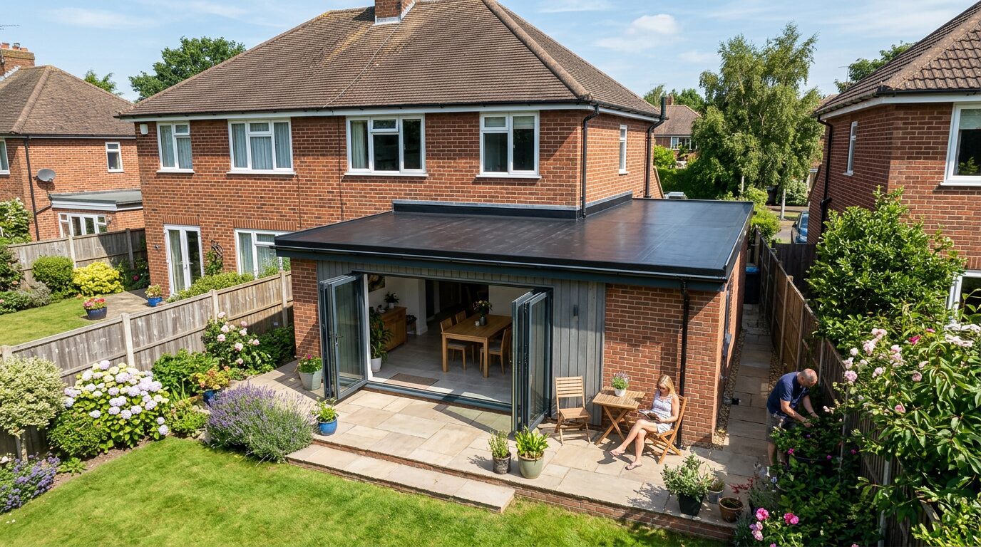 Flat Roofs (Felt or Rubber)